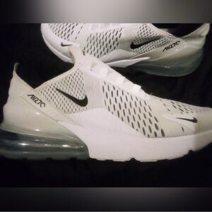 Nike Air Max 270 White Black Sneakers